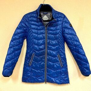 Noize womans full zip Mid Length Puffer Jacket size XS
